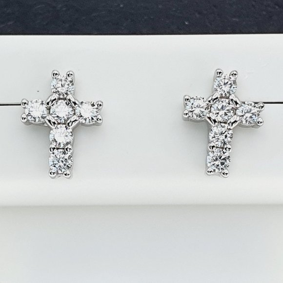 - "925 sterling silver luxury CZ earrings for women/girls, Best for gift… - Picture 9 of 11